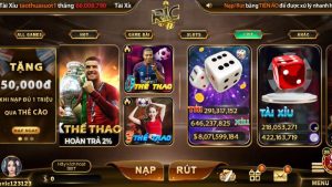 Sảnh cược thể thao tại cổng game Ricwin