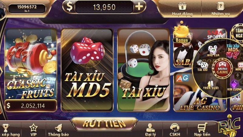 Giới thiệu game tài xỉu Ricwin 